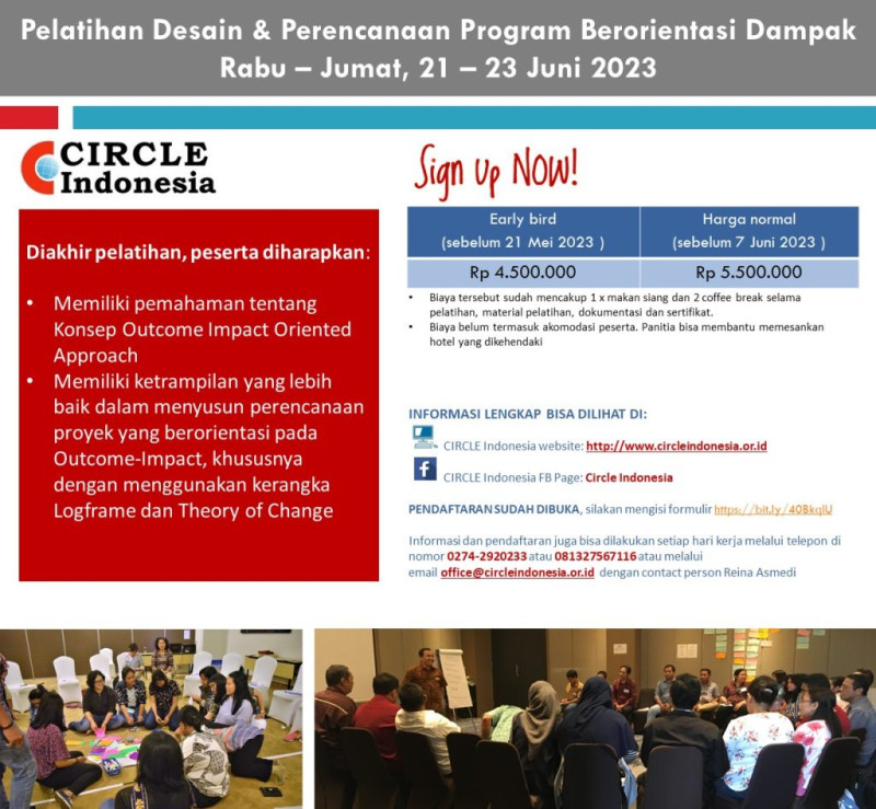 Pelatihan Desain & Perencanaan Program Berorientasi Dampak