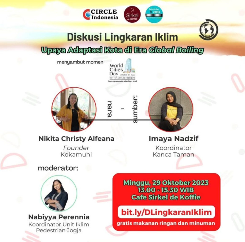 CIRCLE Climate Discussion #2: City Adaptation Efforts in the Global Era Boiling - Delves into Climate Phenomena and Climate Adaptation Methods in the Urban Sphere.